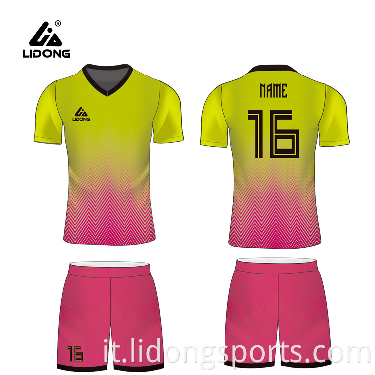 Super settembre abbigliamento da calcio personalizzato, maglia da calcio per bambini personalizzati a buon mercato